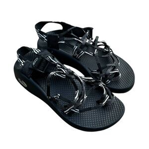 Womens Chaco Zx3 Classic Scatter Black/White Sport Sandals Size 6 Outdoor